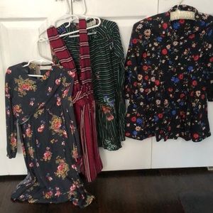 Zara dress lot size 7